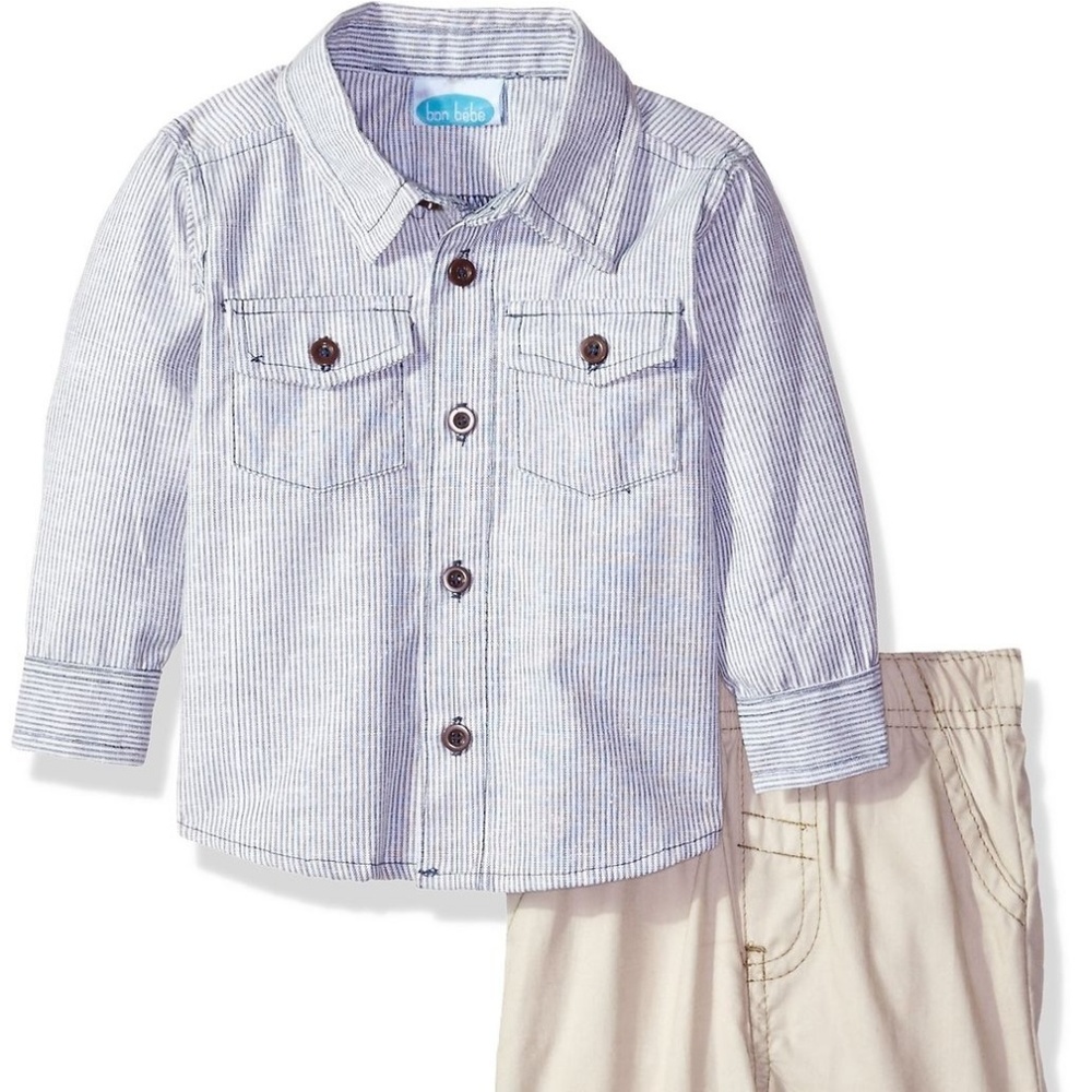 Bon Bebe Boys' 2 Piece Size 12 months